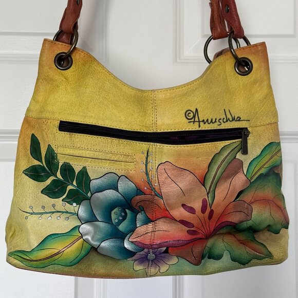 Anuschka leather bag (#13) - Picture 2 of 5